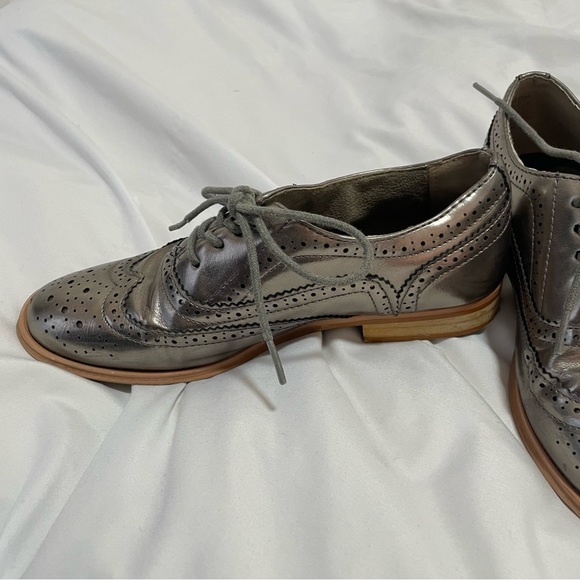 Silver metallic loafers - Picture 5 of 7